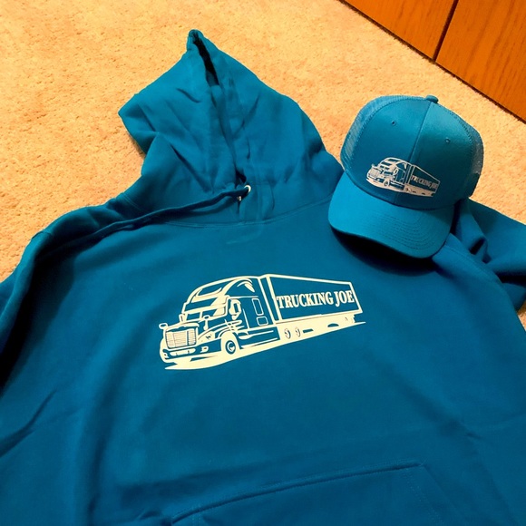 Trucking Joe Apparel. (Turquoise) - Picture 1 of 1